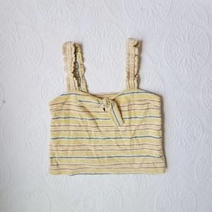 NWT Madewell Yellow Summer Tank Top